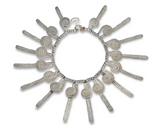 Rare Hammered Silver Wire Necklace by Alexander Calder