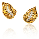 Van Cleef & Arpels 18K Gold & Diamond Earrings