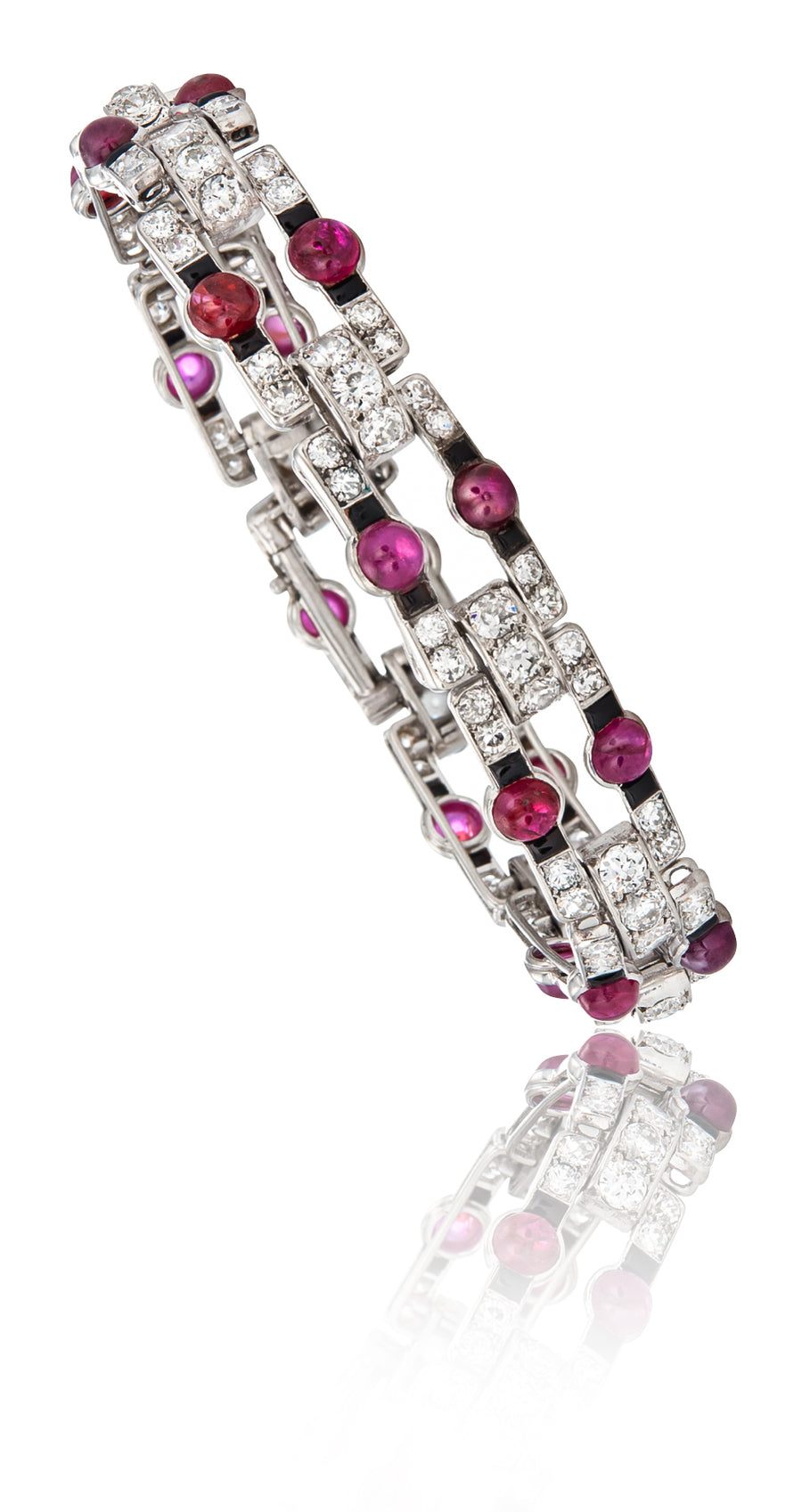 Cartier ruby bracelet hotsell