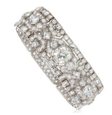 Platinum & Diamond Art Deco Bracelet
