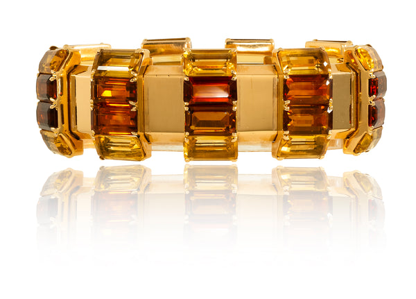 Cartier 18K Gold & Citrine Bracelet