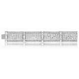 Boucheron Platinum & Diamond Art Deco Bracelet